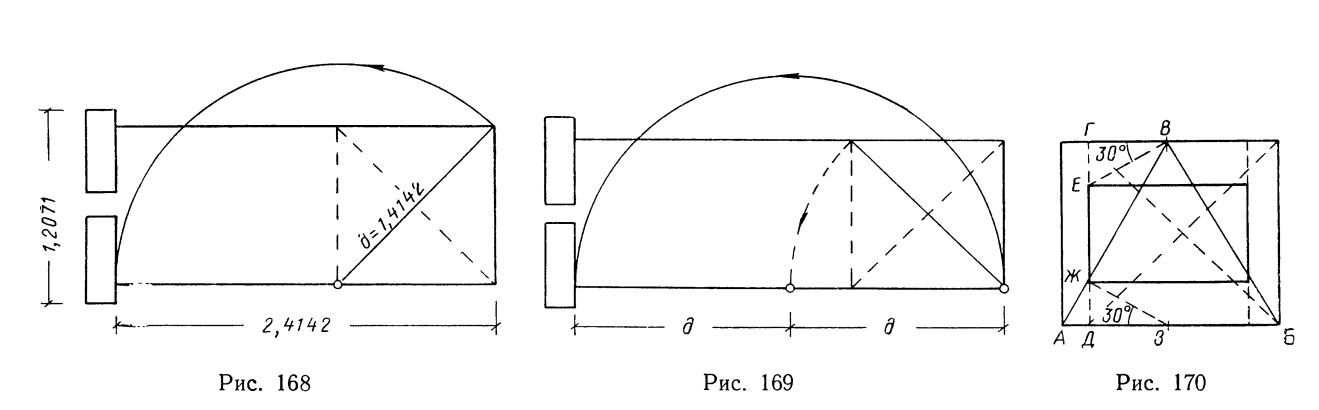 168-170. Пропорции в египетской архитектуре