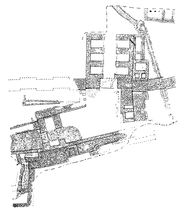 Мегиддо. Ворота, начало I тысячелетия до н. э. План