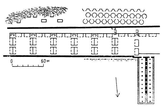 Кача. Храм Виракочи, XV в. План