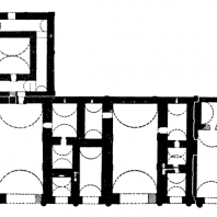 План дворца в Хатре
