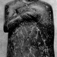 Статуэтка из Ура. Около 2500 г. до н. э. Лондон. Британский музей