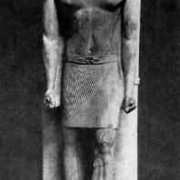 Статуя вельможи Ранофера из его гробницы в Саккара. Известняк. V династия. Середина 3 тыс. до н. э. Каир. Музей