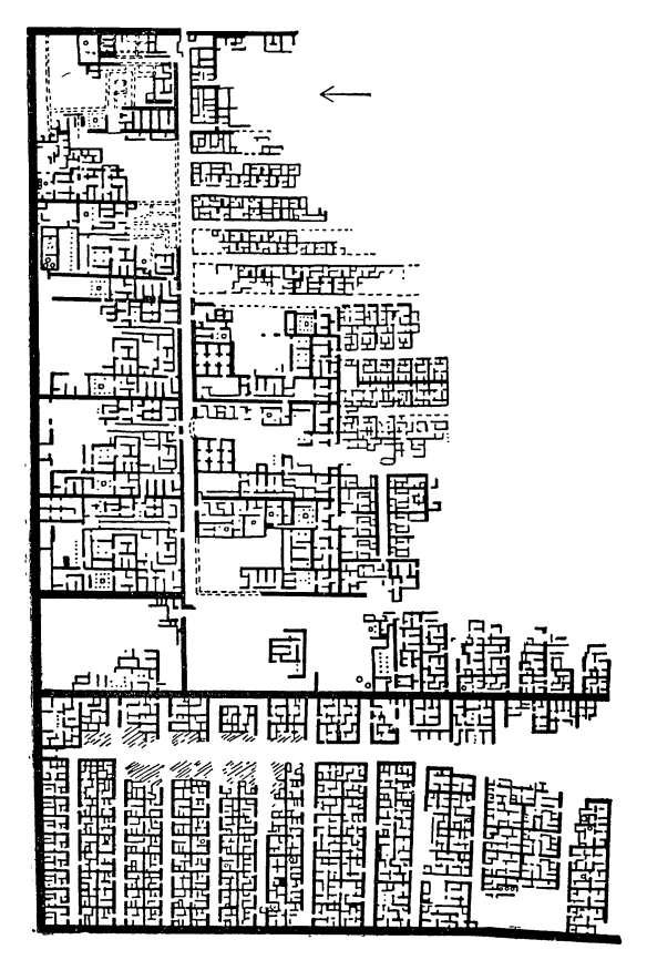 Город Кахун (около пирамиды Сенусерта II в оазисе Фаюм). Среднее царство, XII династия, первые века II тысячелетия до н. э.