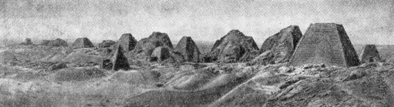 Нубия. Пирамиды в Напате