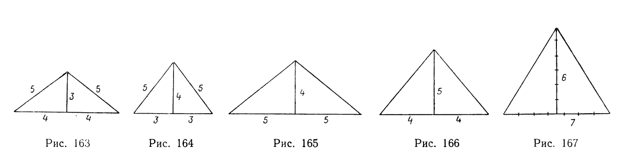 163-167. Пропорции в египетской архитектуре