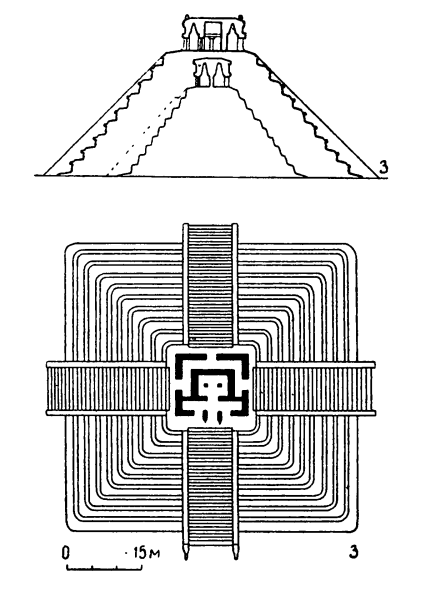 Чичен-Ица. 3 — Кастильо, XI—XII вв.