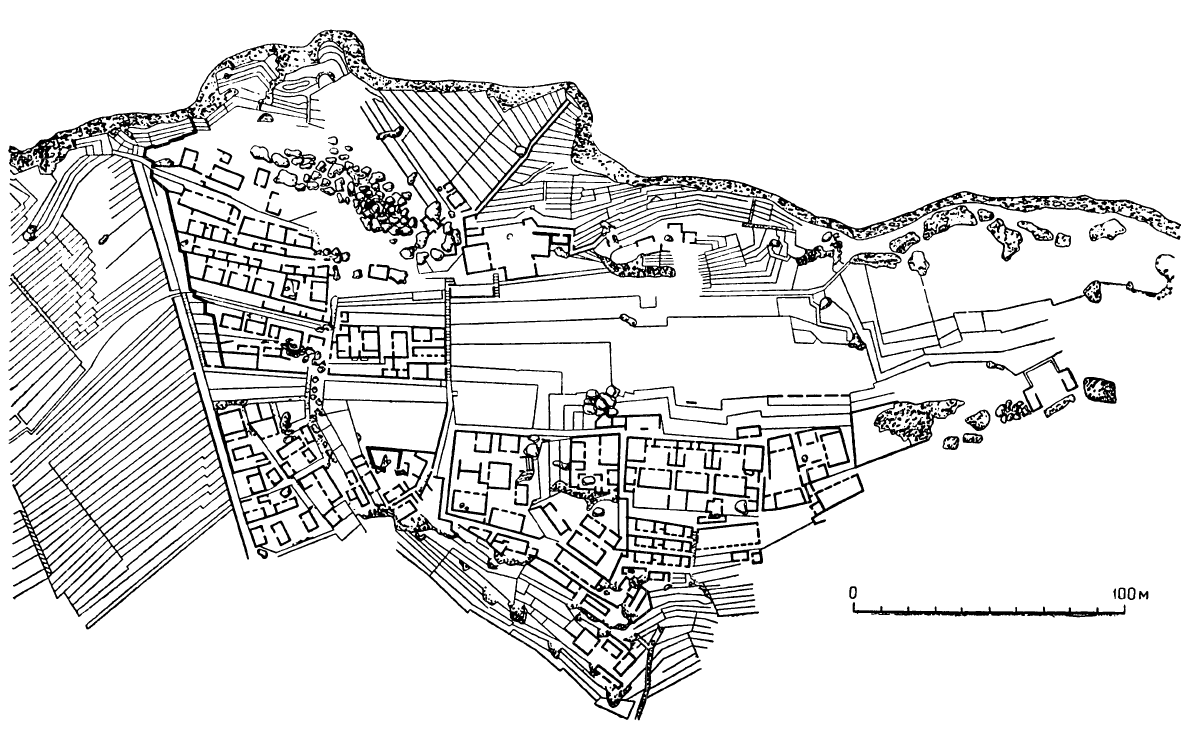 Мачу-Пикчу, около XIII в. План города