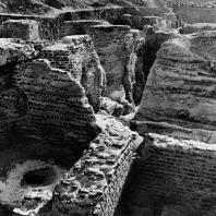 Ком эль-Дикка. Римские термы в процессе раскопок Польской археологической экспедиции