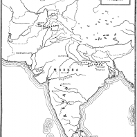 Карта: Древняя Индия