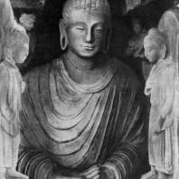 Статуя Будды в Таксиле. 2 в. н. э.